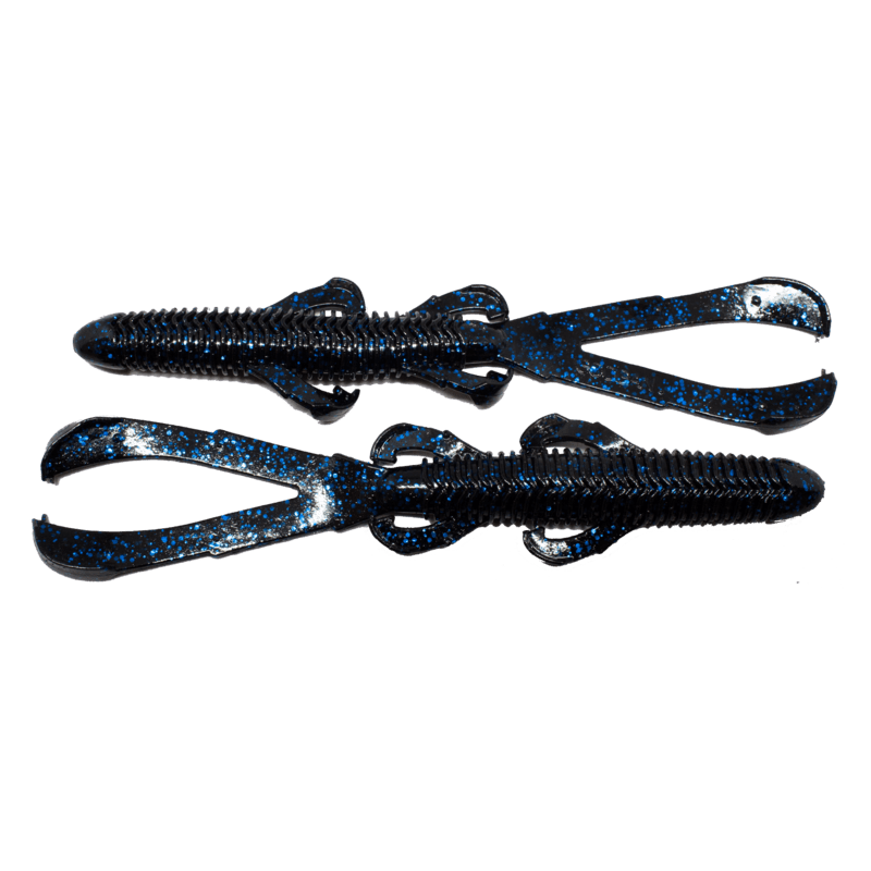 Googan Baits Trench Hawg - Black Blue Flake