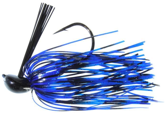 Greenfish Tackle HD Skipping Jig - 1/2oz - Black/Blue