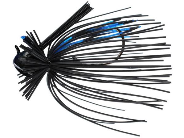 Greenfish Tackle Itty Bitty Finesse Jig - 3/8oz - Black/Blue