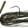 Greenfish Tackle Swim Jig - 1/4oz - Green Pumpkin