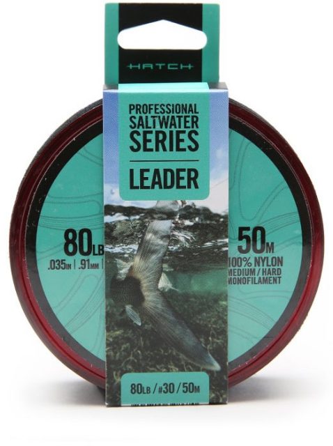 Hatch Professional SS Med/Hard Mono Leader - 50M- 80lb - HMLM-H50-80LB