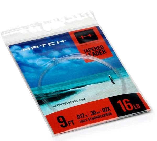 Hatch Saltwater Fly Fishing Tapered Leaders - HTL-9-16LB