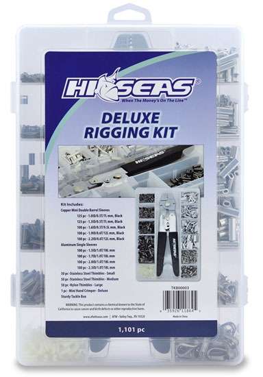 Hi-Seas Deluxe Rigging Kit, 1101 Pieces - TKB00003