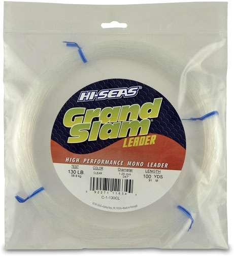 Hi-Seas Grand Slam Leader 100 yd. Coil Clear - C-1-130CL