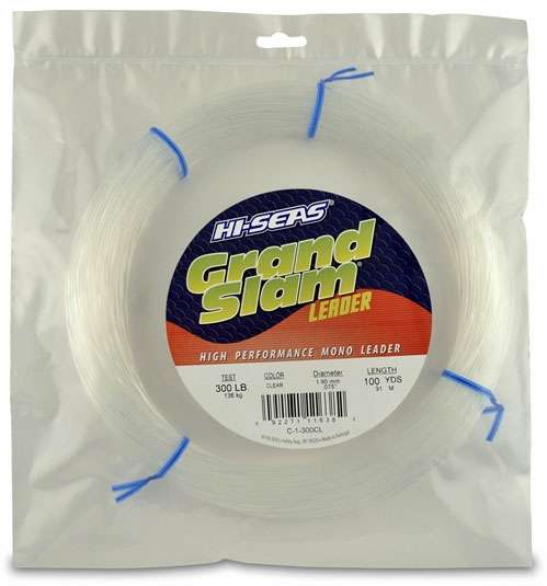 Hi-Seas Grand Slam Leader 100 yd. Coil Clear - C-1-300CL