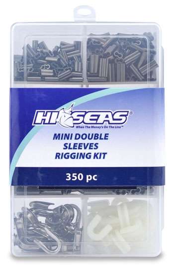 Hi-Seas Mini Double Sleeves Rigging Kit, 350 Pieces - TKB00002