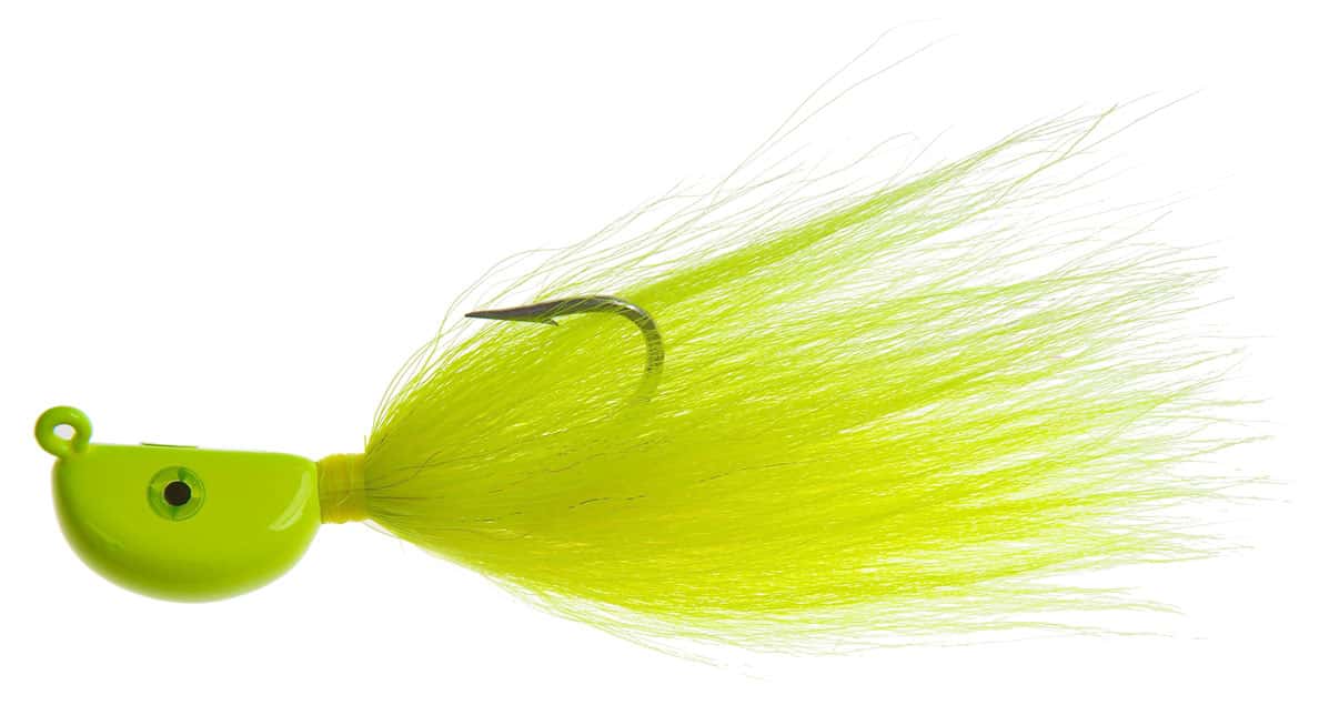 Hookup Lures Big Bucktail - 1 oz. Chartreuse