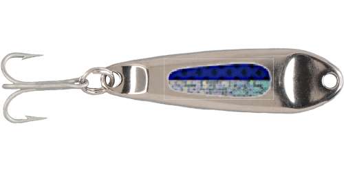 Hopkins Smoothie Lure SM101 Split Prism SM101BS Blue/Silver - SM101 SM101BS Blue/Silver