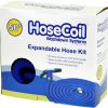 HoseCoil Expandable Hose Kit w/ Nozzle and Storage Bag - 50 ft.