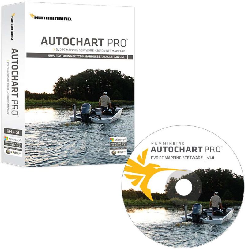 Humminbird - 600032-1 AutoChart PRO DVD PC Mapping Software