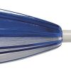 IL JR450 White Head Lure Blue Mylar/Blue Crystal