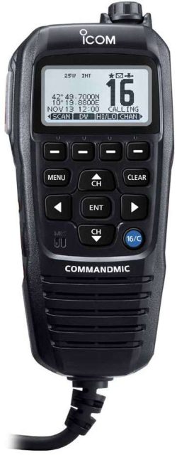 Icom COMMANDMICIV Remote-Control Microphone - Black - HM195GB