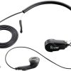 Icom HS97 Earphone w/ Throat Mic Headset f/ M72 M88 & GM1600