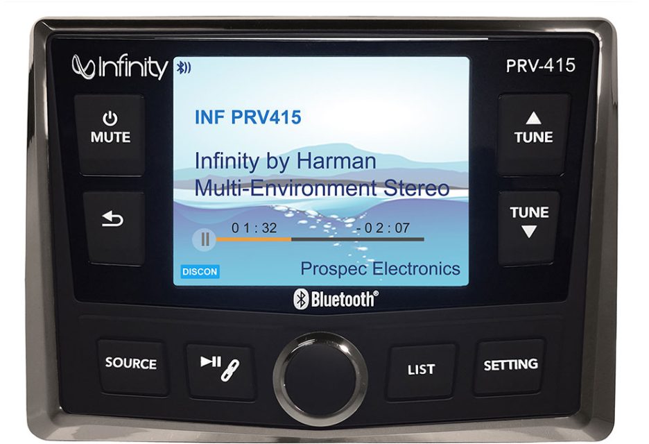 Infinity All-In-One NMEA 2000 Stereo - PRV415