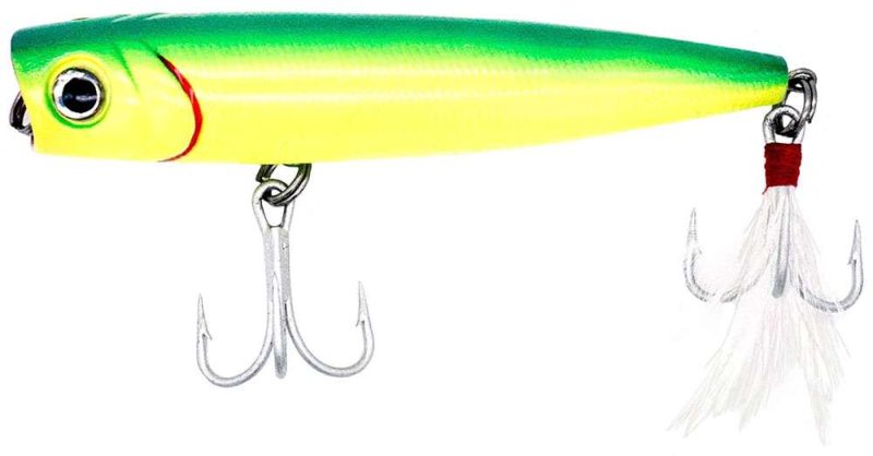 Intent Tackle Ocean Series Popper - Chartreuse