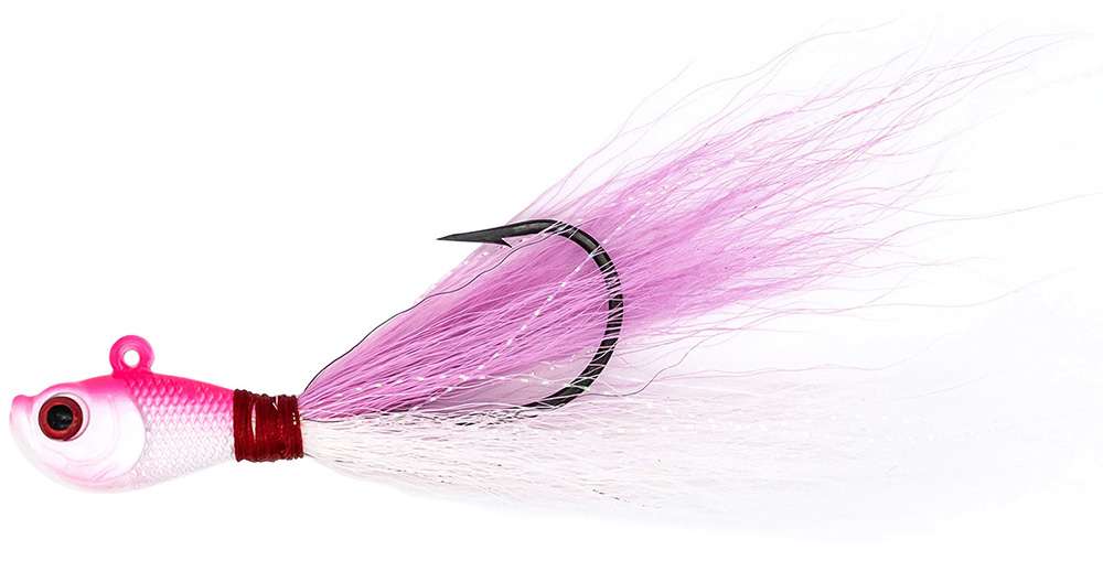 Intent Tackle Pro Series Bucktail - 1/2oz - White/Pink