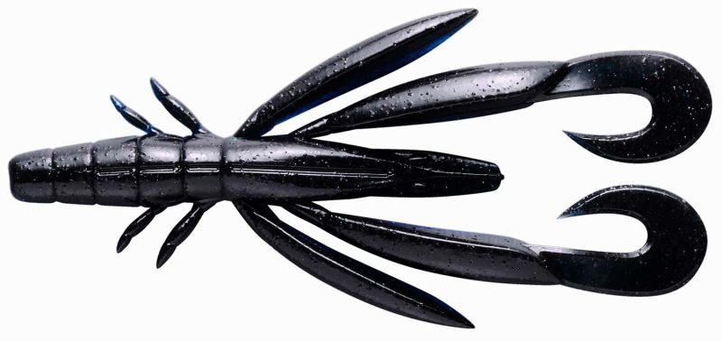 Jackall Chunk Craw - 3.5in - Black Blue - JCHUN35-BLKB