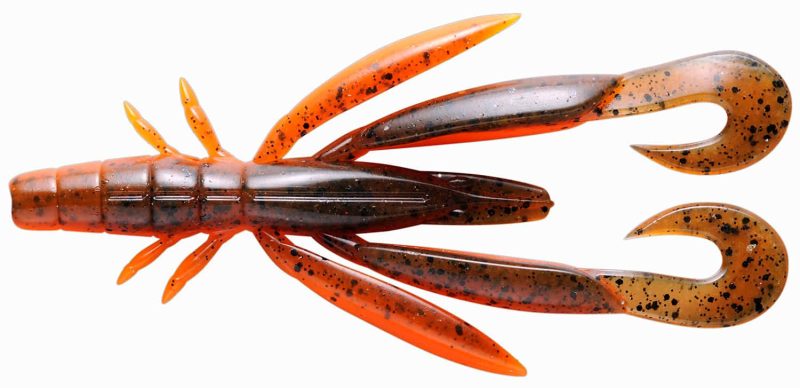 Jackall Chunk Craw - 3.5in - SI Orange - JCHUN35-SIGPO