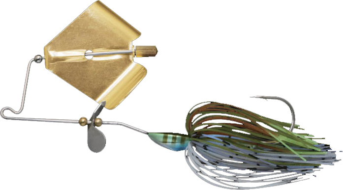 Jackall Firecracker Buzzbait - 1/2oz - Chartreuse Tail Gill