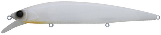 Jackall Rerange 110MR Jerkbait - Matte Pearl White