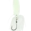 Jigging World Fluke Spoon Rig - 4.5in - Glow