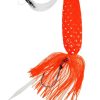 Jigging World Fluke Spoon Rig - 4.5in - Salmon Red