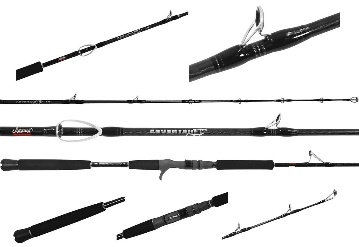 Jigging World Ghost Hunter Advantage Jigging Casting Rod - JW-GHADV-350C