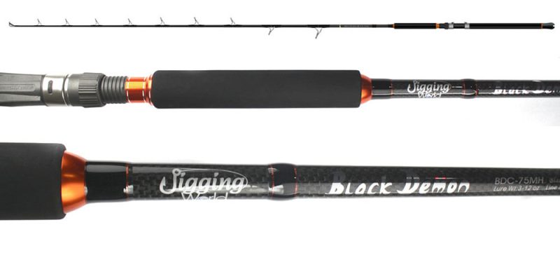 Jigging World Medium Heavy Black Demon Conventional Rod
