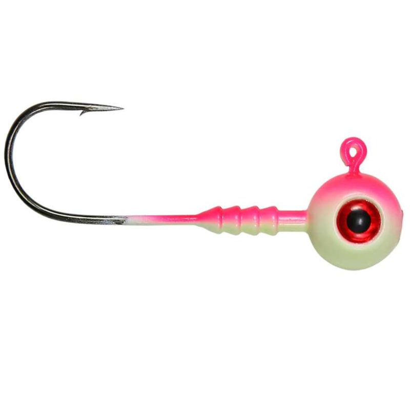 Jigging World Power Ball V2 Jig Head - 1-1/2oz - Pink Shine