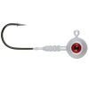 Jigging World Power Ball V2 Jig Head - 1/2oz - White