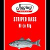 Jigging World Striped Bass Hi-Lo Inline Circle Hook Rig - 4/0