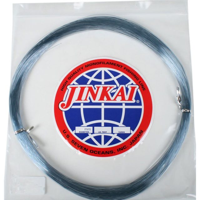 Jinkai 100 Yd. Leader Coil 130 Lb. Test Smoke Blue