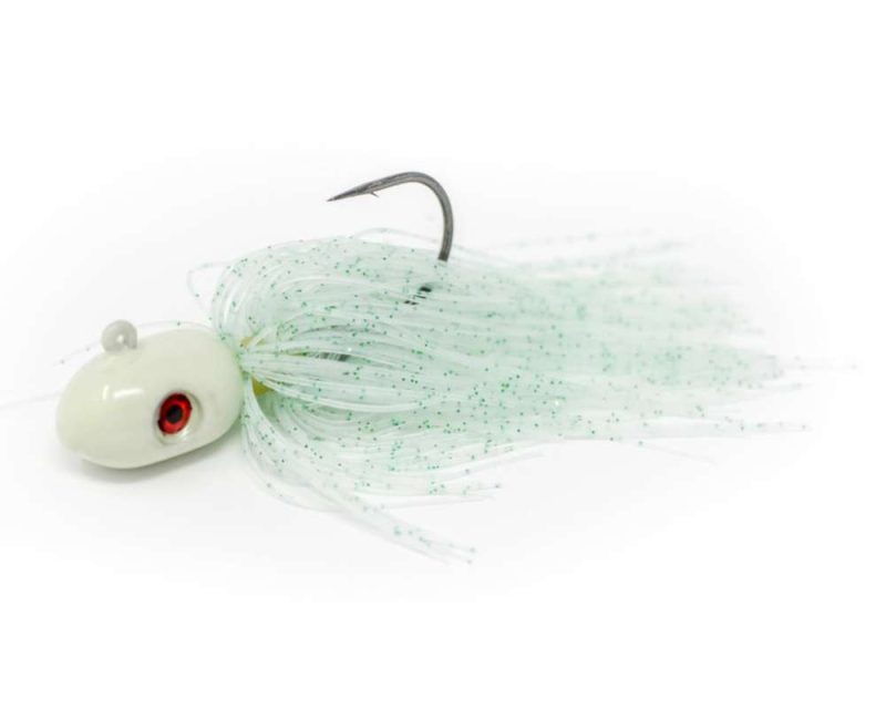 JoeBaggs Tackle Flukies - 1-1/2oz Glow