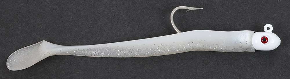 JoeBaggs Tackle Patriot Fish Lure - White 1-1/2oz