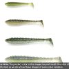 Keitech FS28 FAT Swing Impact 2.8" Swimbait 440 Electric Shad - FS28 440 Electric Shad