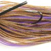 Keitech FT14 Tungsten Model II Football Jig 1/4 oz 008 Brown/ Purple