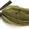 Keitech Tungsten Model I Casting Jig 1/2oz Green Pumpkin Blue Flake