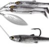 LIVETARGET BaitBall Spinner Rig - Small 3/8oz - Smoke/Silver