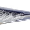 LIVETARGET Flutter Shad Jigging Spoon - 2-1/2in - Silver/Black