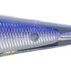 LIVETARGET Flutter Shad Jigging Spoon - 2in - Silver/Violet