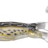 LIVETARGET Freestyle Frog - 3-1/2in - Pearlescent/Bronze