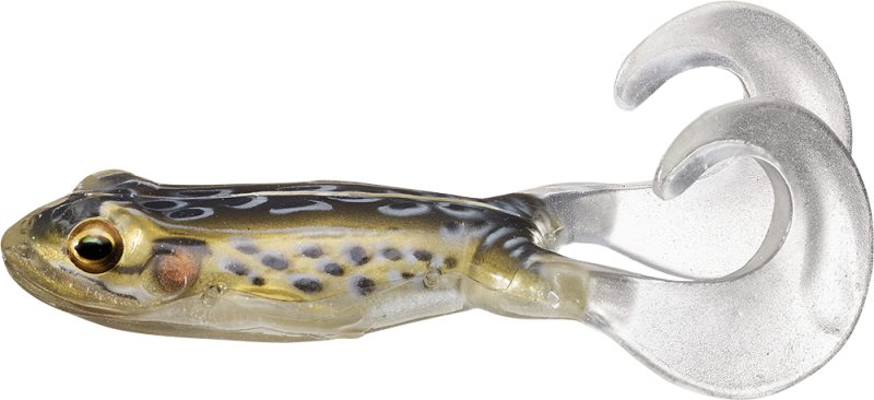 LIVETARGET Freestyle Frog - 3-1/2in - Pearlescent/Bronze