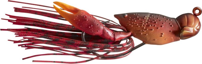 LIVETARGET Hollow Body Crawfish - 1-1/2in - Red