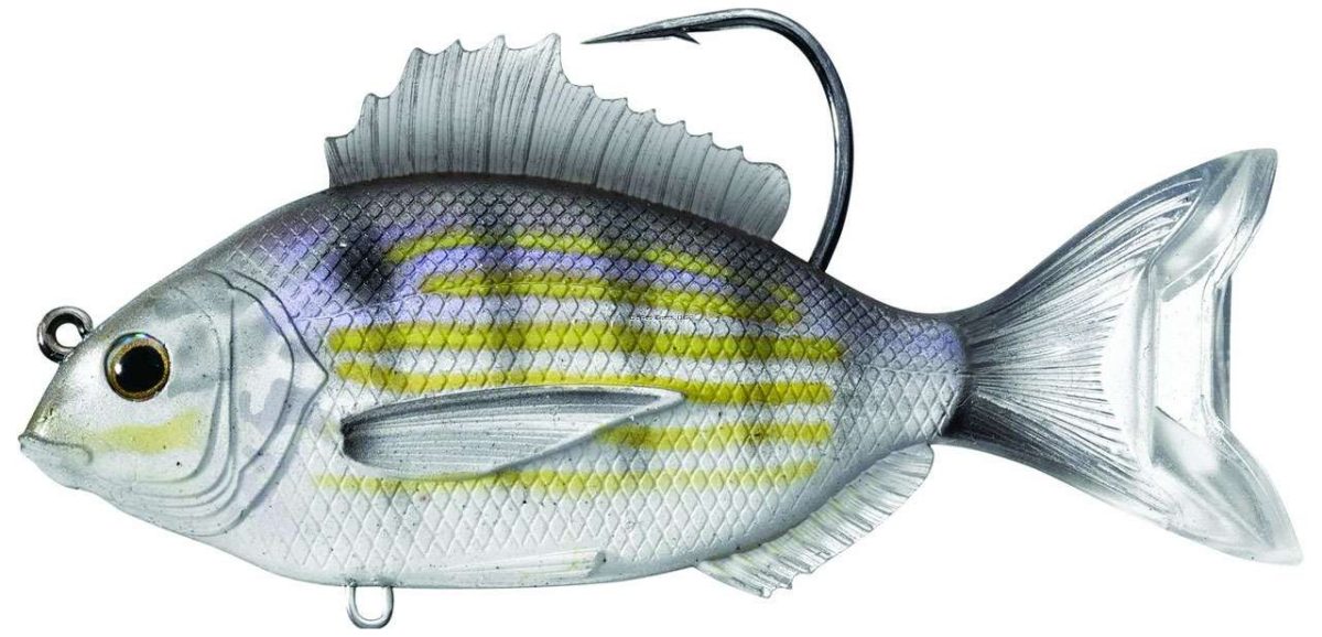 LIVETARGET Pinfish Swimbait Lure - 3 1/2 in. - PFS93MS718