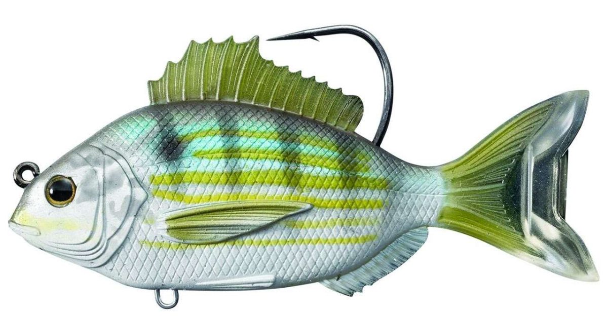 LIVETARGET Pinfish Swimbait Lure - 3 1/2 in. - PFS93MS719