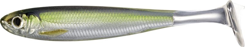 LIVETARGET Slow Roll Shiner - 3in - Silver/Green