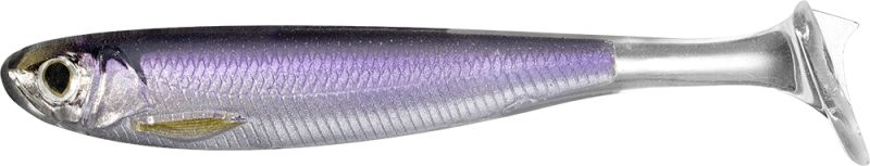 LIVETARGET Slow Roll Shiner - 5in - Silver/Purple