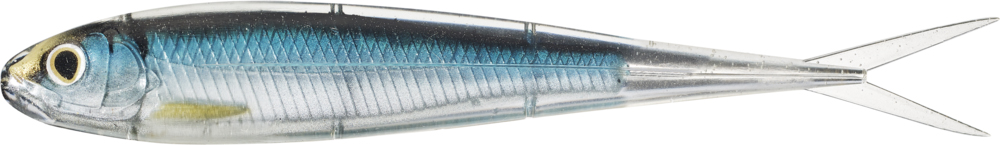 LIVETARGET Twitch Minnow - 3-3/4in - Silver/Blue