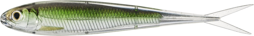 LIVETARGET Twitch Minnow - 3-3/4in - Silver/Green