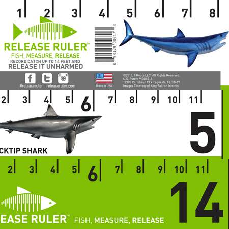 Land Shark Release Ruler - 106-LandShark